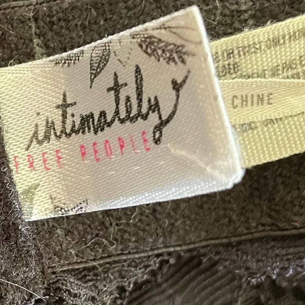Free People Navy Blue Bralette Size Medium